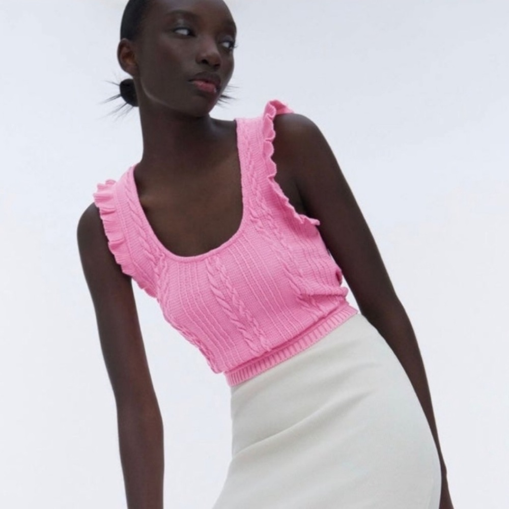 Zara Cropped Sweater